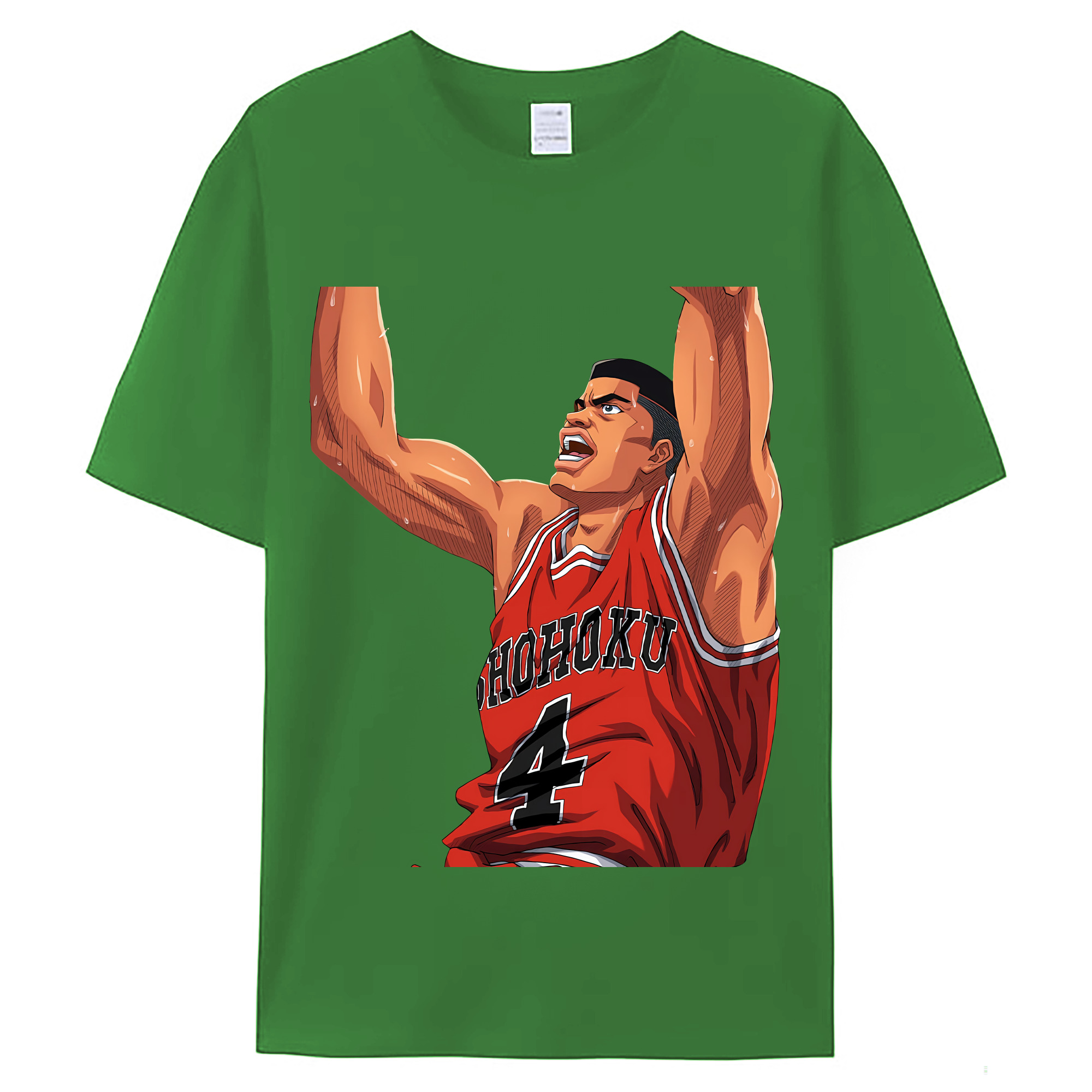 （画像用） SLAM DUNK／スラムダンク レディースカジュアルプリントTシャツ（綿100％）
